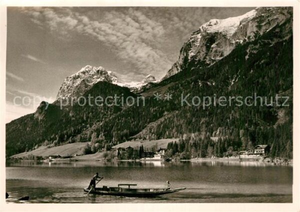 Hintersee Allgaeu mit Reiter Alpe