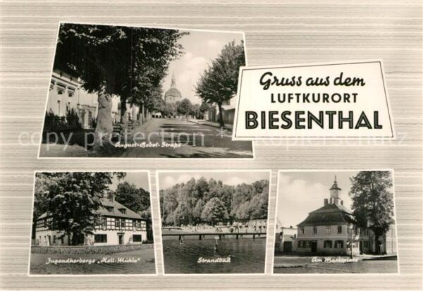 Biesenthal Messdorf Aug Bebel Str Jugendherberge Hall Mühle