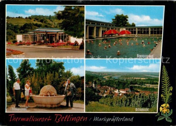 Bad Bellingen Thermalbad Bewegungsbad Trinkbrunnen Pa