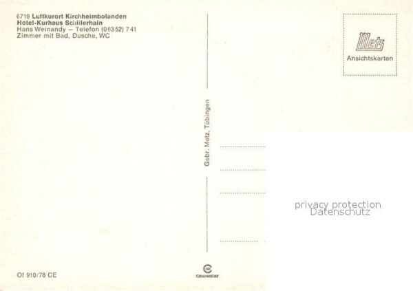 Kirchheimbolanden Hotel Kurhaus Schillerhain – Bild 2