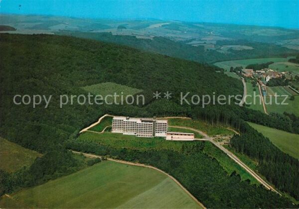 St Wendel Bosenberg Kurklinik Fliegeraufnahme