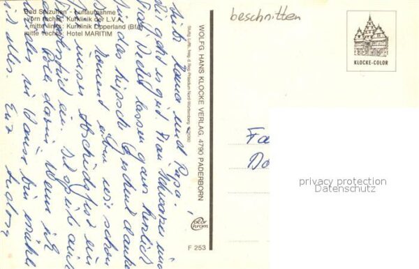 Bad Salzuflen Kurklinik der LVA Kurklinik Lipperland – Bild 2