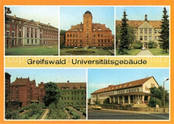 Greifswald Unigebäude Sektion Physik Friedrich Lud
