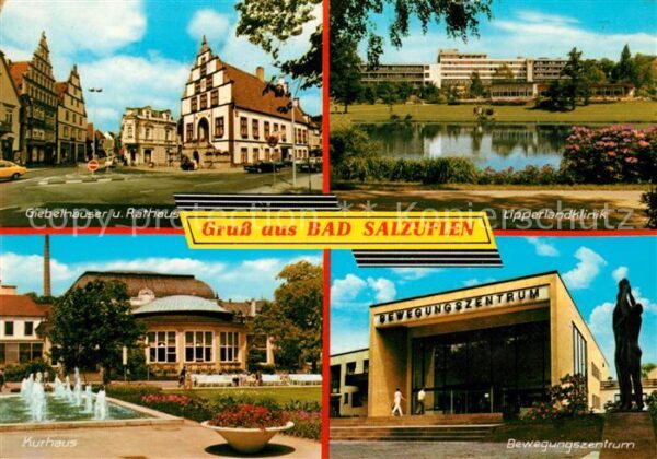 Bad Salzuflen Rathaus Lipperlandklinik Kurhaus Bewegu