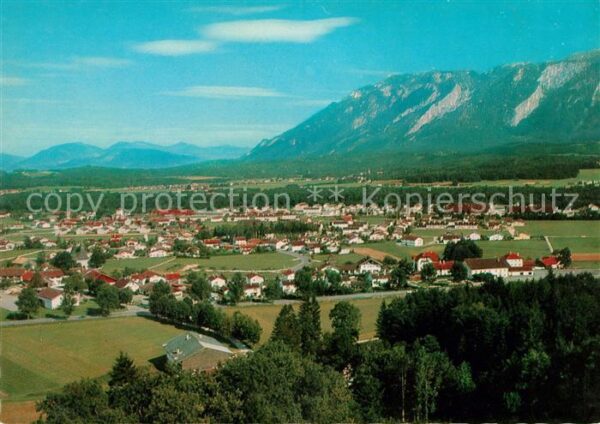 Mauthausen Piding Panorama mit Untersberg