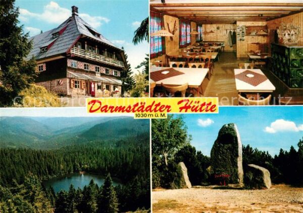 Seebach Ottenhoefen Schwarzwald Darmstädter Hütte Gaststube Wildsee Ruh