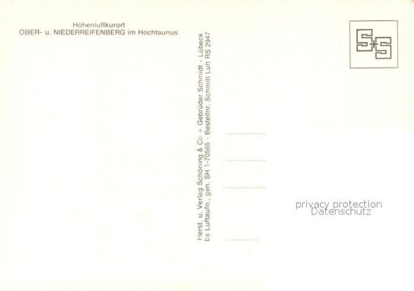 Oberreifenberg Fliegeraufnahme mit Niederreifenberg im – Bild 2