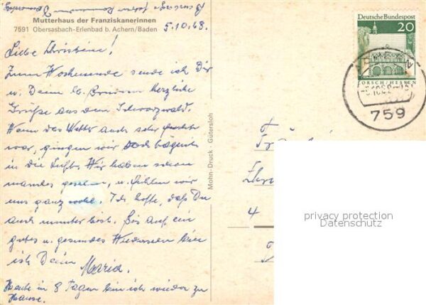 Obersasbach Mutterhaus der Franziskanerinnen – Bild 2