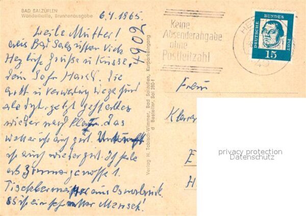 Bad Salzuflen Wandelhalle Brunnenausgabe – Bild 2