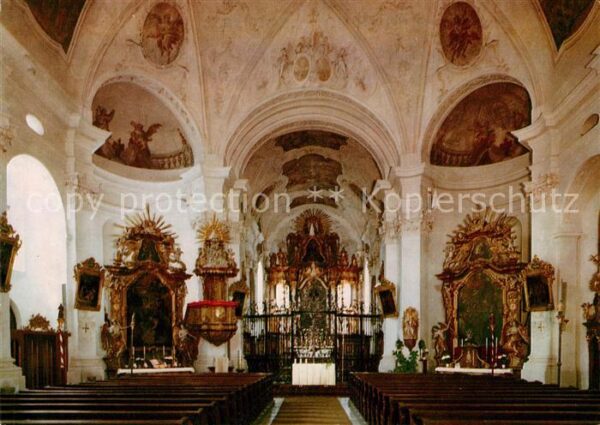 Rinchnach Kath Pfarrkirche Inneres