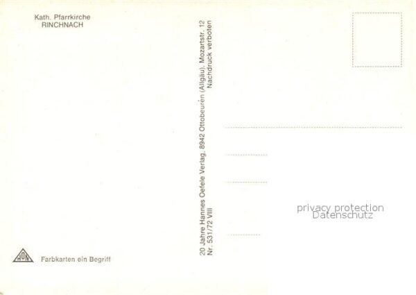 Rinchnach Kath Pfarrkirche Inneres – Bild 2