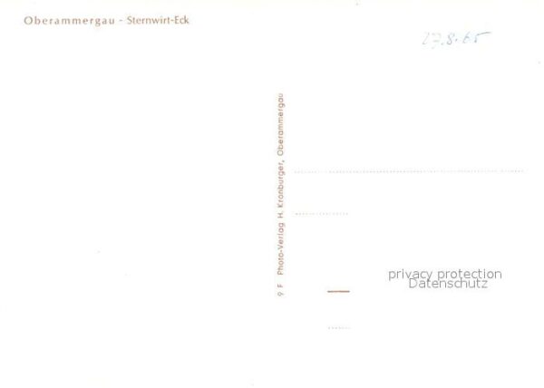 Oberammergau Sternwirt Eck – Bild 2
