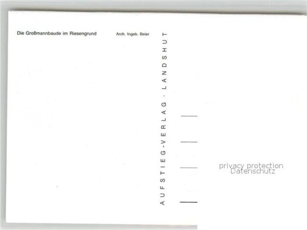Riesengrund Grossmannbaude – Bild 2