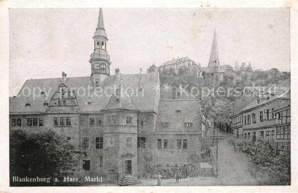 Blankenburg Harz Markt Rathaus