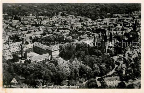 Bad Homburg Schloss und Jugendherberge Haus Saalbur