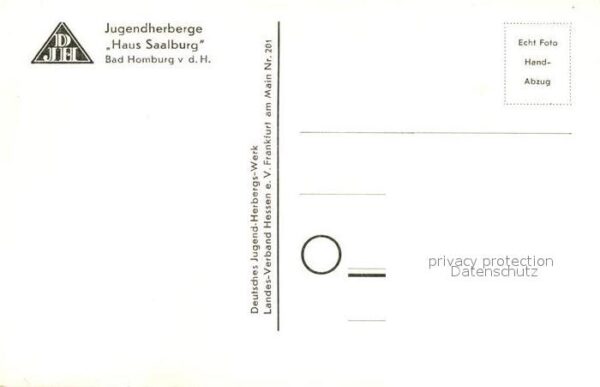 Bad Homburg Schloss und Jugendherberge Haus Saalbur – Bild 2