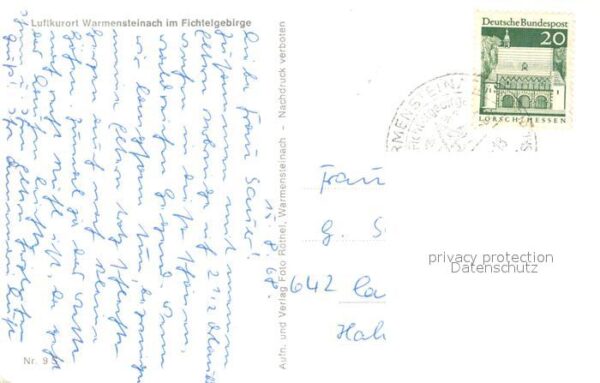 Warmensteinach und Fleckl mit Ochsenkopf und Schneeber – Bild 2