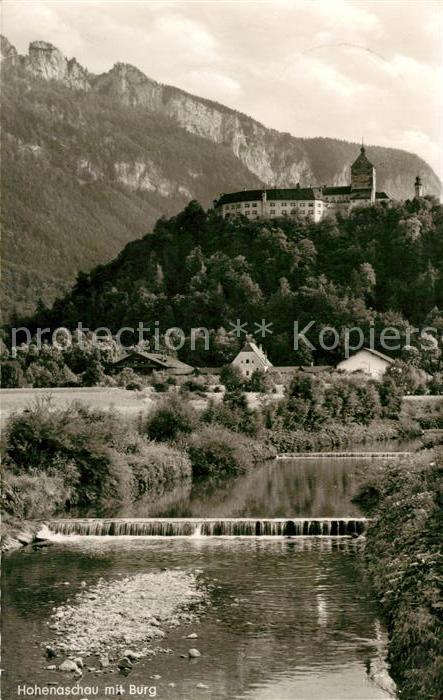 Hohenaschau Chiemgau mit Burg