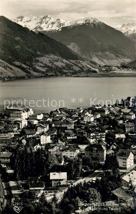 Zell See mit Hohen Tauern