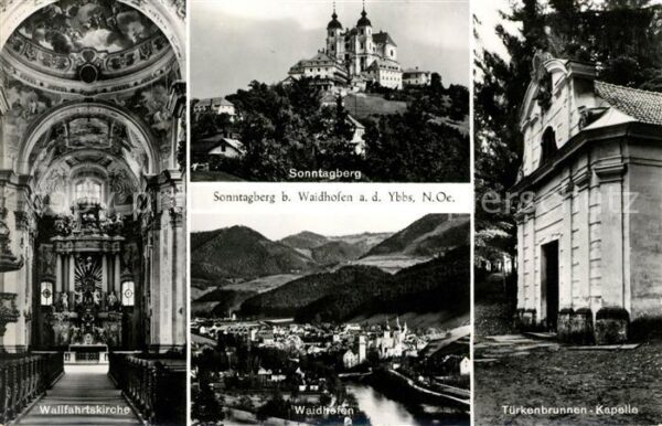 Sonntagberg Wallfahrtskirche Schloss Waidhofen Türk