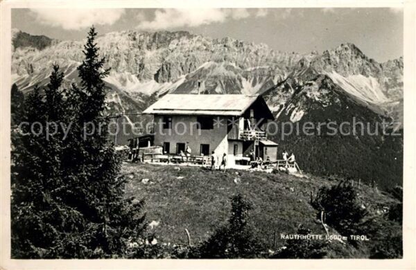 Tirol Region Rauthhütte
