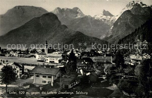 Lofer Ortsansicht