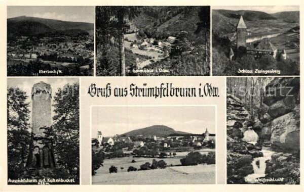 Struempfelbrunn Eberbach Gaimühle Schloss Zwingenberg A