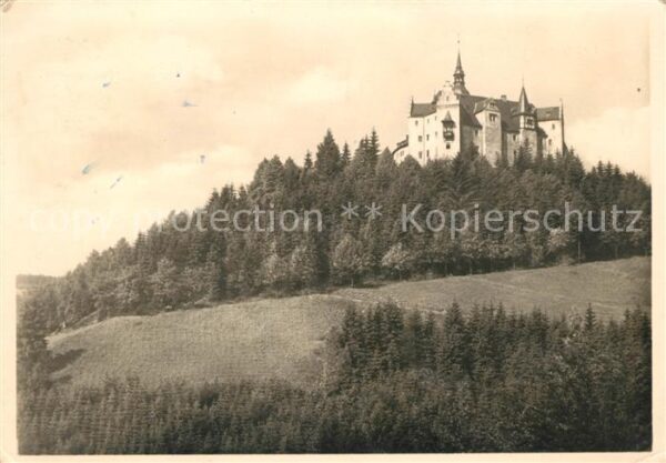 Lauenstein Oberfranken Burg Lauenstein Grenzwarte