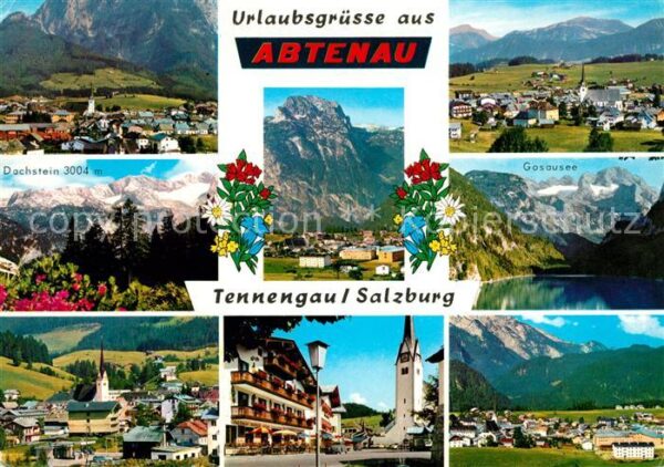 Abtenau Panorama Dachstein Gosausee Dorfmotive