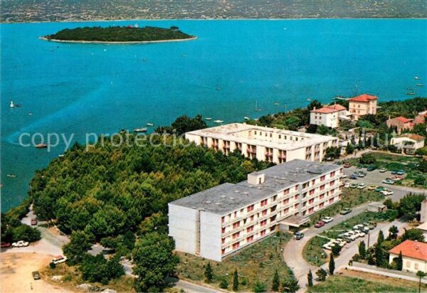 Punat Krk Fliegeraufnahme