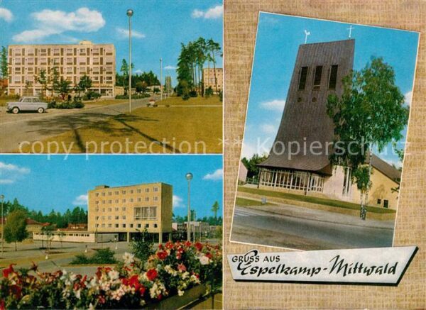Mittwald Espelkamp Breslauer Strasse Thomaskirche Rathaus