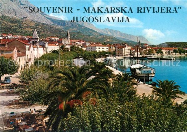 Makarska Dalmatien Panorama