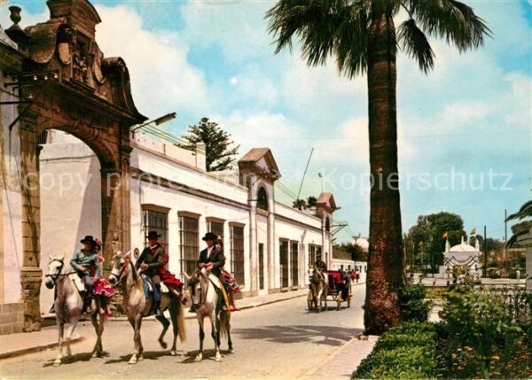 Puerto de Santa Maria Caballistas en dia de Feria