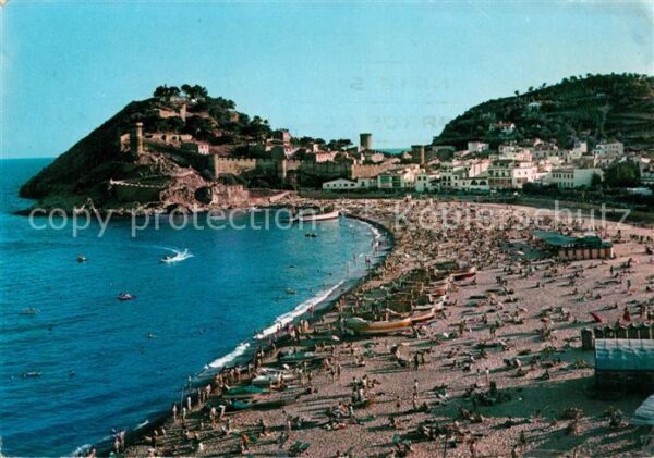 Tossa de Mar Playa vista general