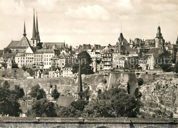 LUXEMBOURG  Luxemburg Vue generale Ville Haute