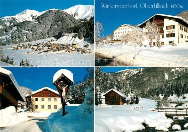 Obertilliach Panorama Hotel Weiler Hof Wegekreuz Win