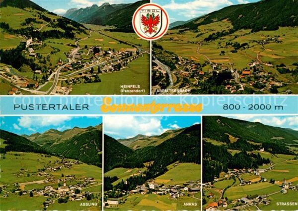 Pustertal Suedtirol mit Heinfels Abfaltersbach Assling Anra