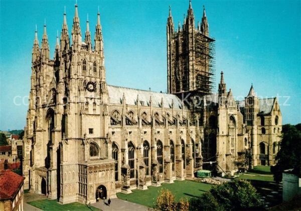 Canterbury Kent Canterbury Cathedral from south west