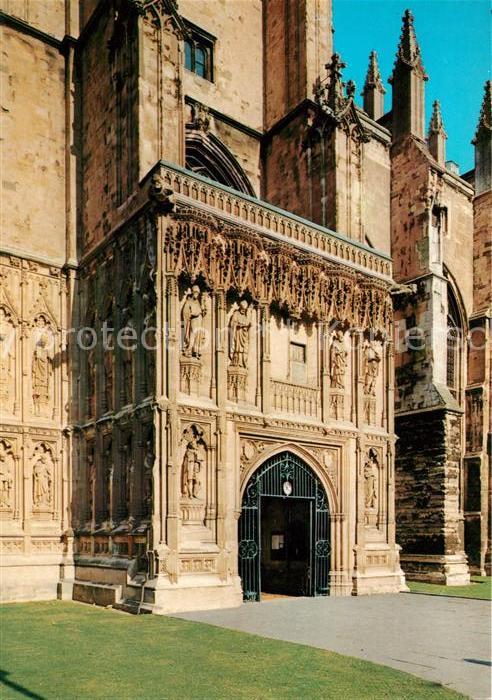 Canterbury Kent Canterbury Cathedral The south porch
