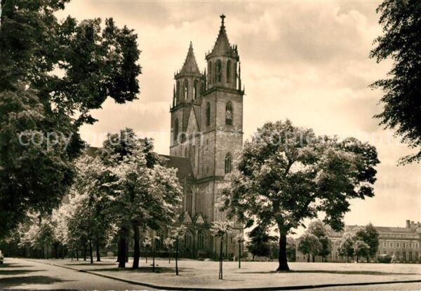 Magdeburg Domplatz Dom