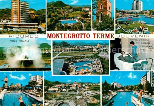 Montegrotto Terme Pozzo Termale Sotto Azione del Fango Sc