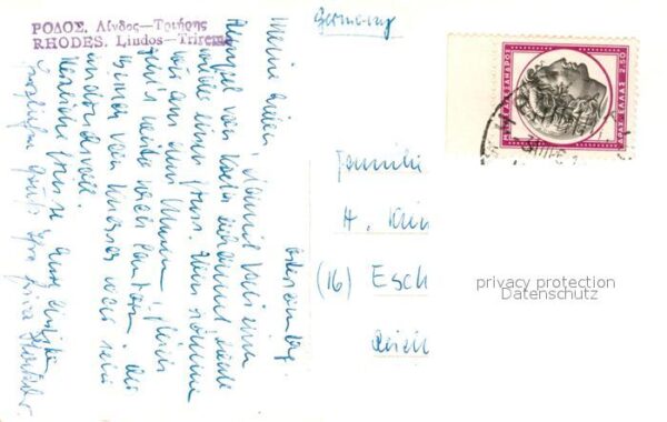 Rhodos Rhodes Aegaeis Lindos Trirem – Bild 2