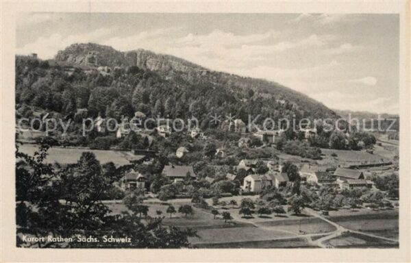 Rathen Saechsische Schweiz Panorama