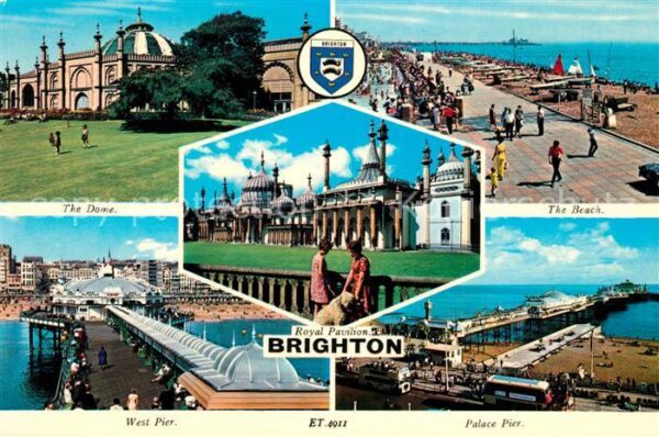 Brighton East Sussex The Dome The Beacht West Pier Royal Pav