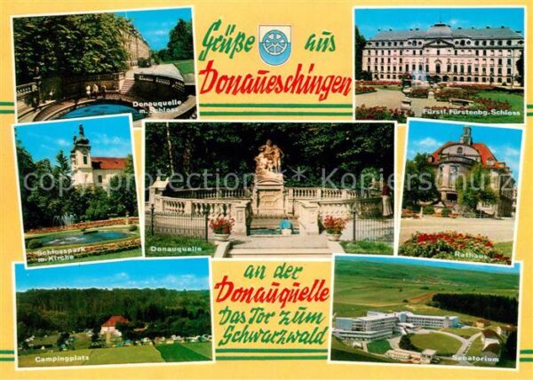 Donaueschingen Donauquelle Fürstl Fürstenberg Schloss