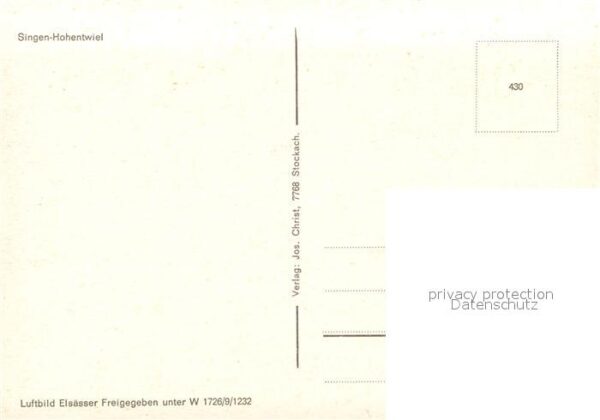 Singen Hohentwiel Fliegeraufnahme – Bild 2