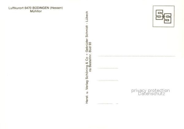 Buedingen Hessen Mühltor – Bild 2