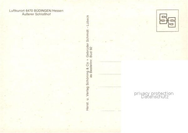 Buedingen Hessen Äusserer Schlosshof – Bild 2