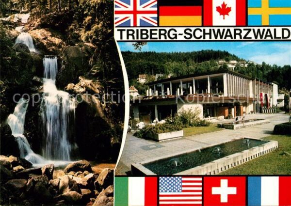 Triberg Schwarzwald Wasserfälle Stadthalle