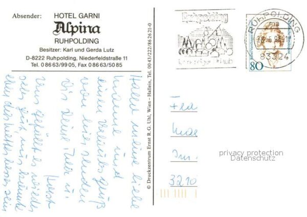 Ruhpolding Hotel Garni Alpina – Bild 2